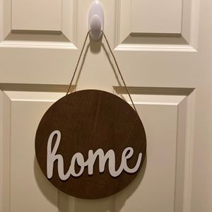 12 x 12 wooden decorative sign.